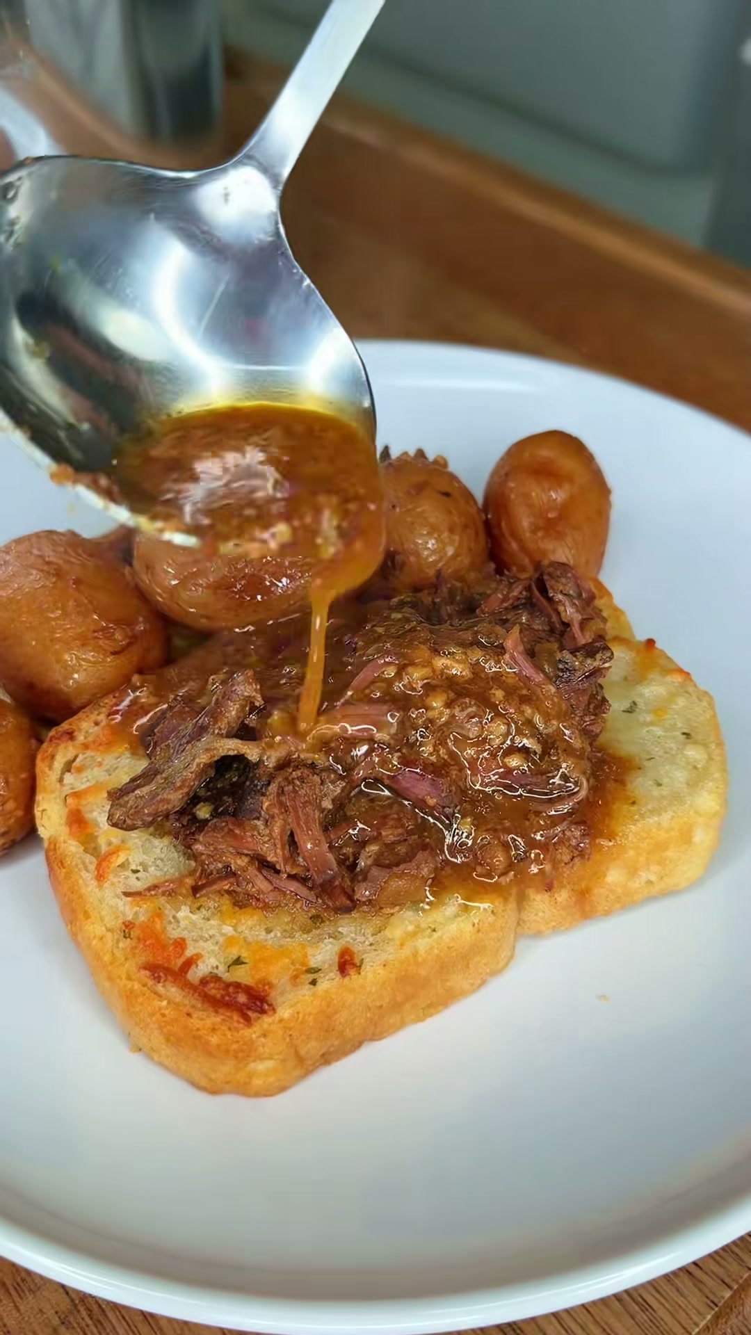 Italian Garlic Butter Beef and Potatoes