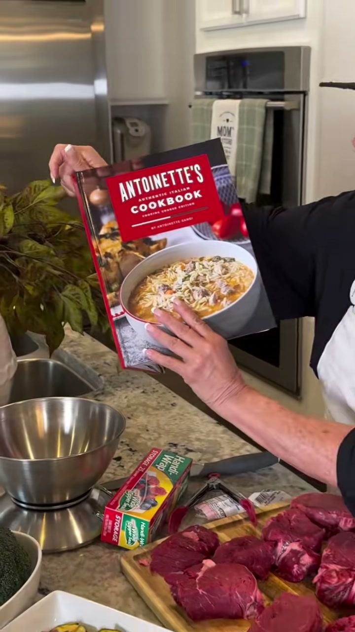 Antoinette's Italian Kitchen Cookbook Showcase