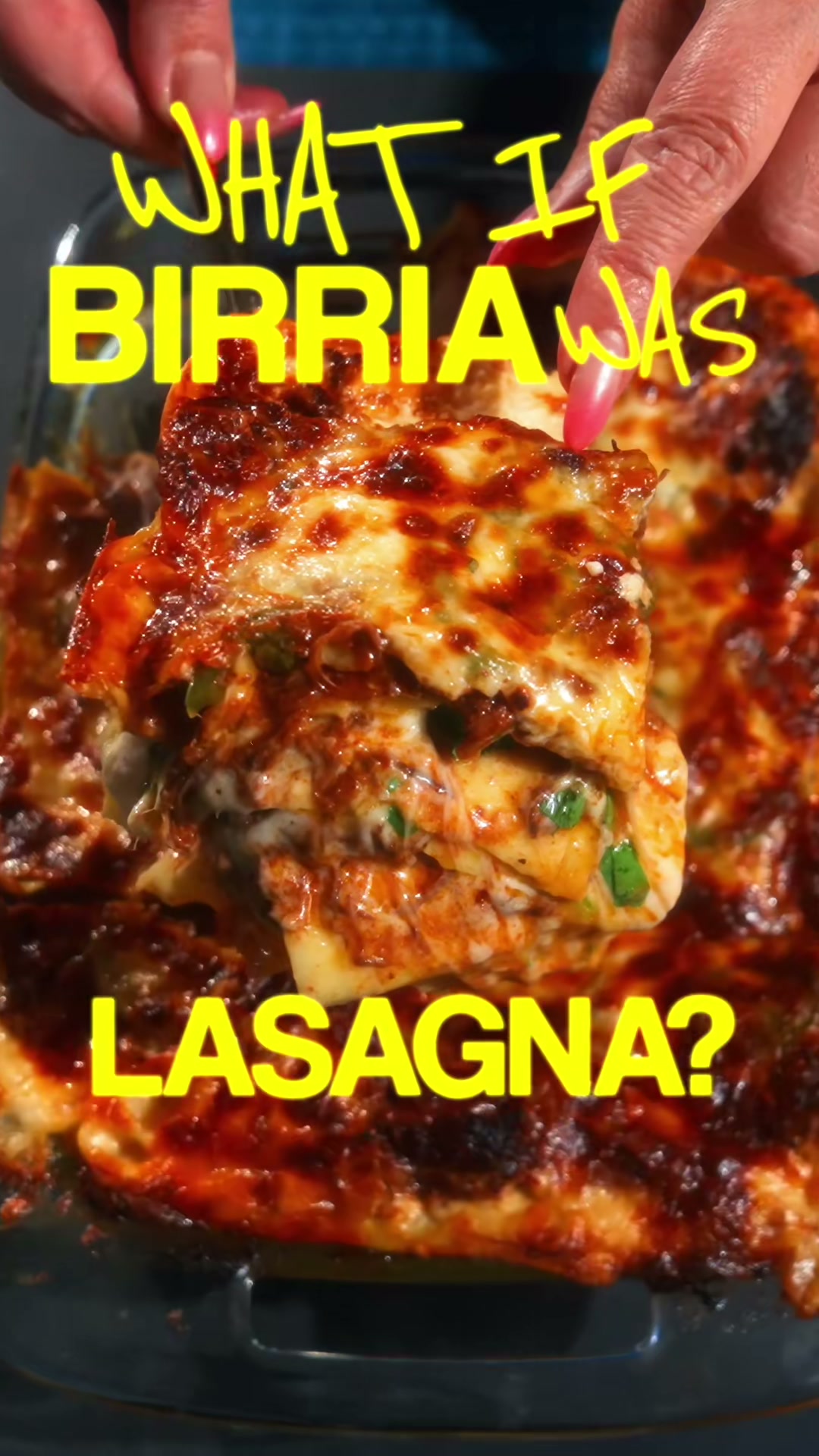Birria Lasagna