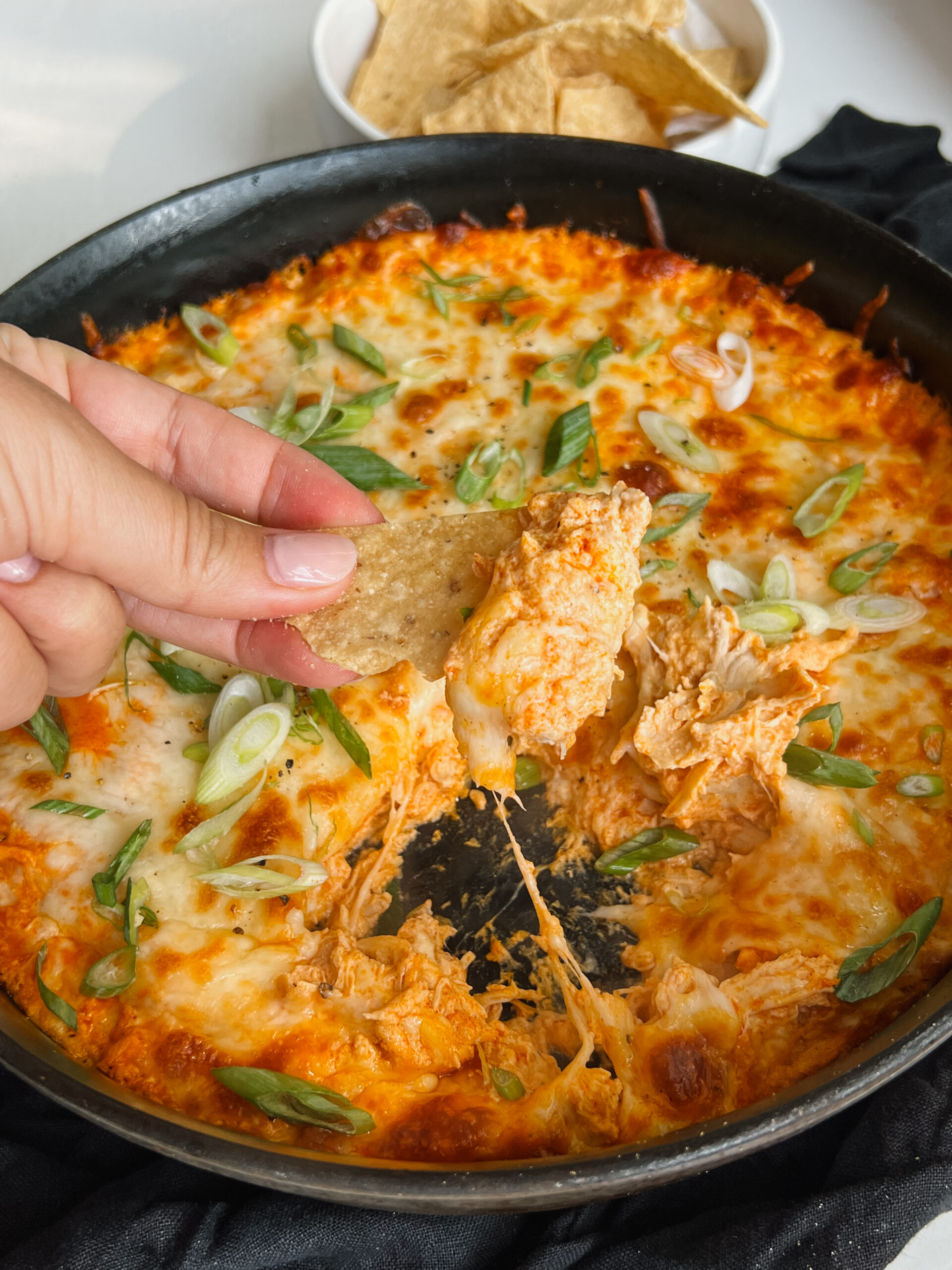 Creamy Buffalo Chicken Dip