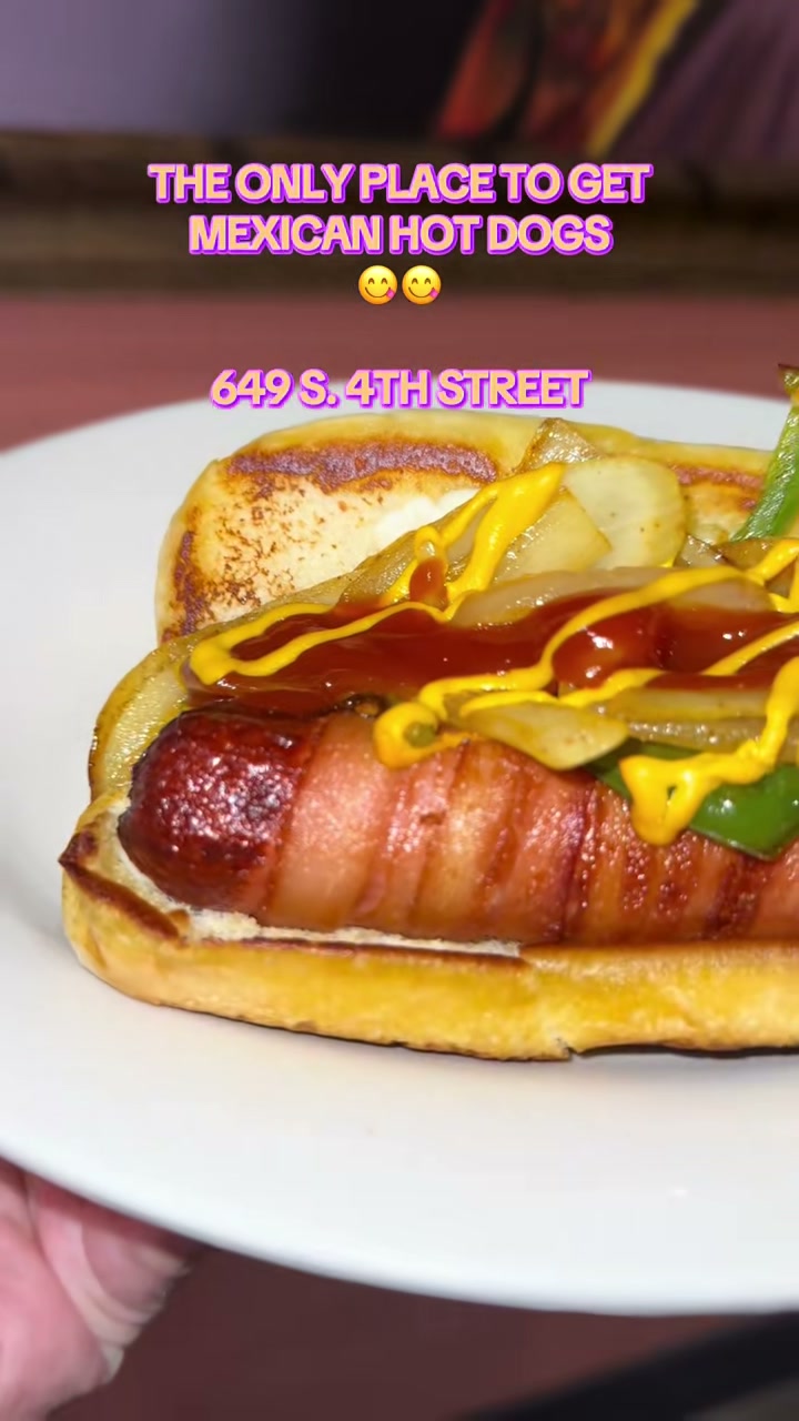 Mexican Bacon-Wrapped Hot Dog