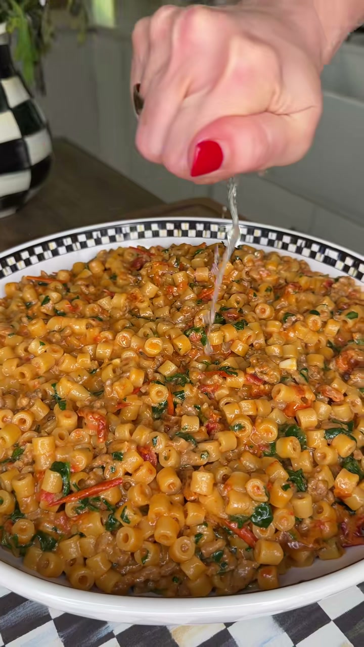 Sicilian Sausage Pasta