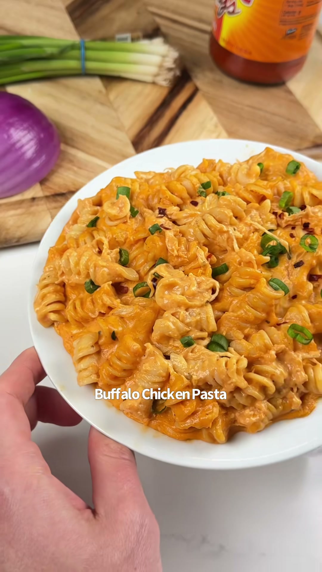 Buffalo Chicken Pasta