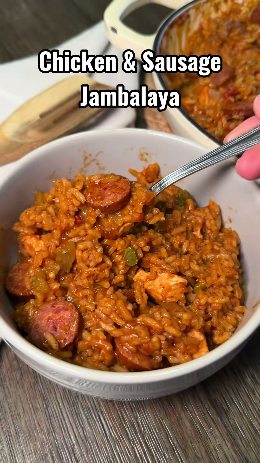 Chicken and Sausage Jambalaya