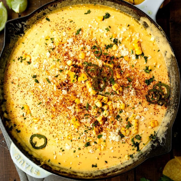 Queso Street Corn Dip
