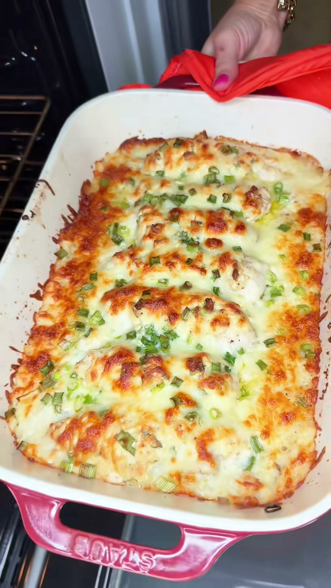 Cheesy Boursin Chicken and Potato Casserole