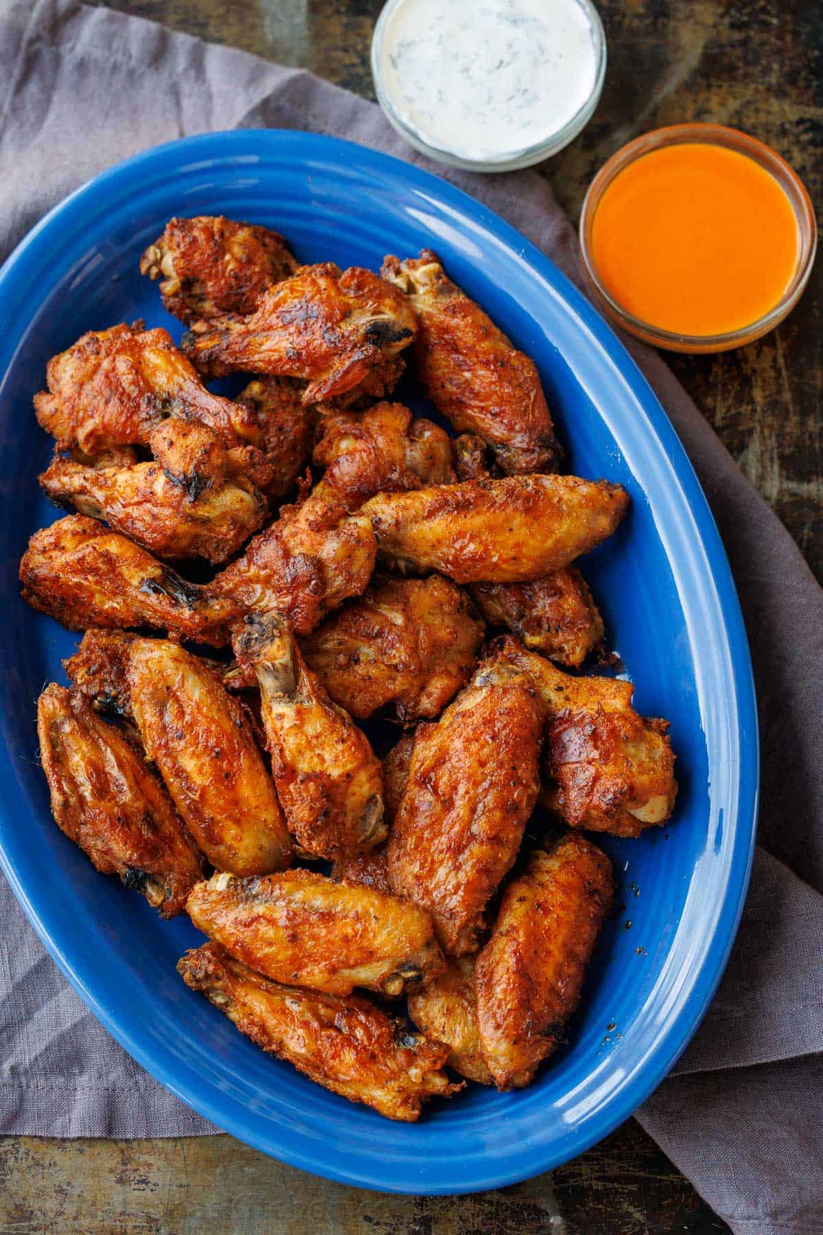 Crispy Oven-Fried Chicken Wings