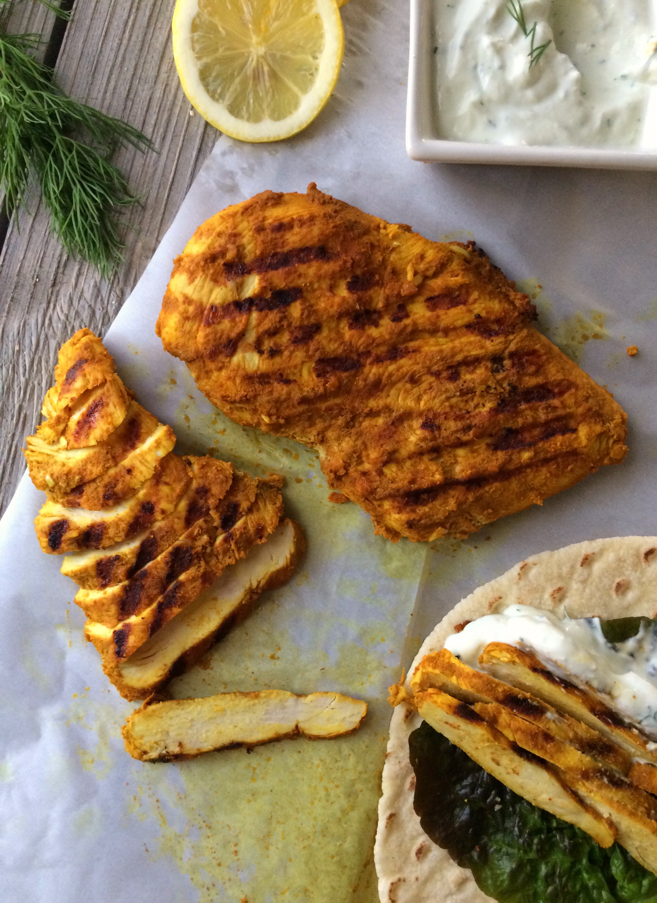 Homemade Kebab Wrap
