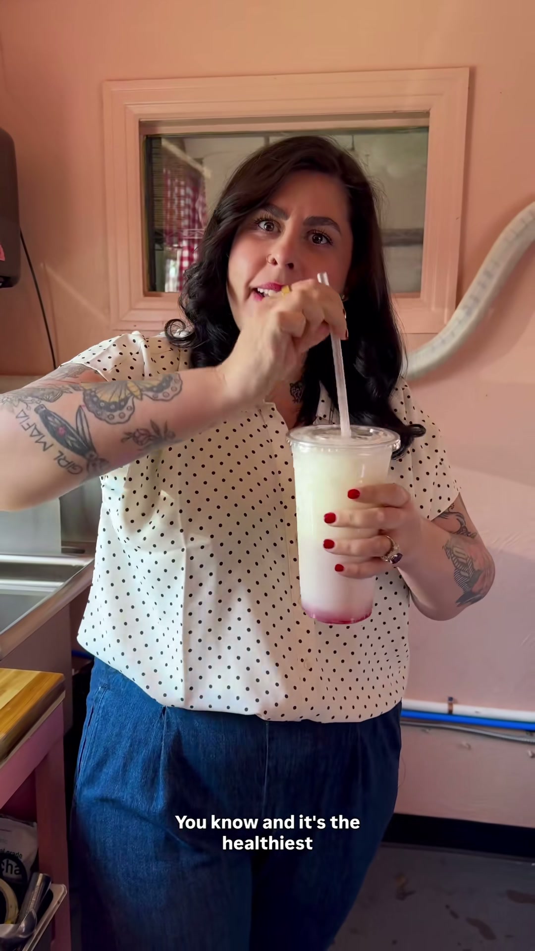 Raspberry Amaretto Italian Soda