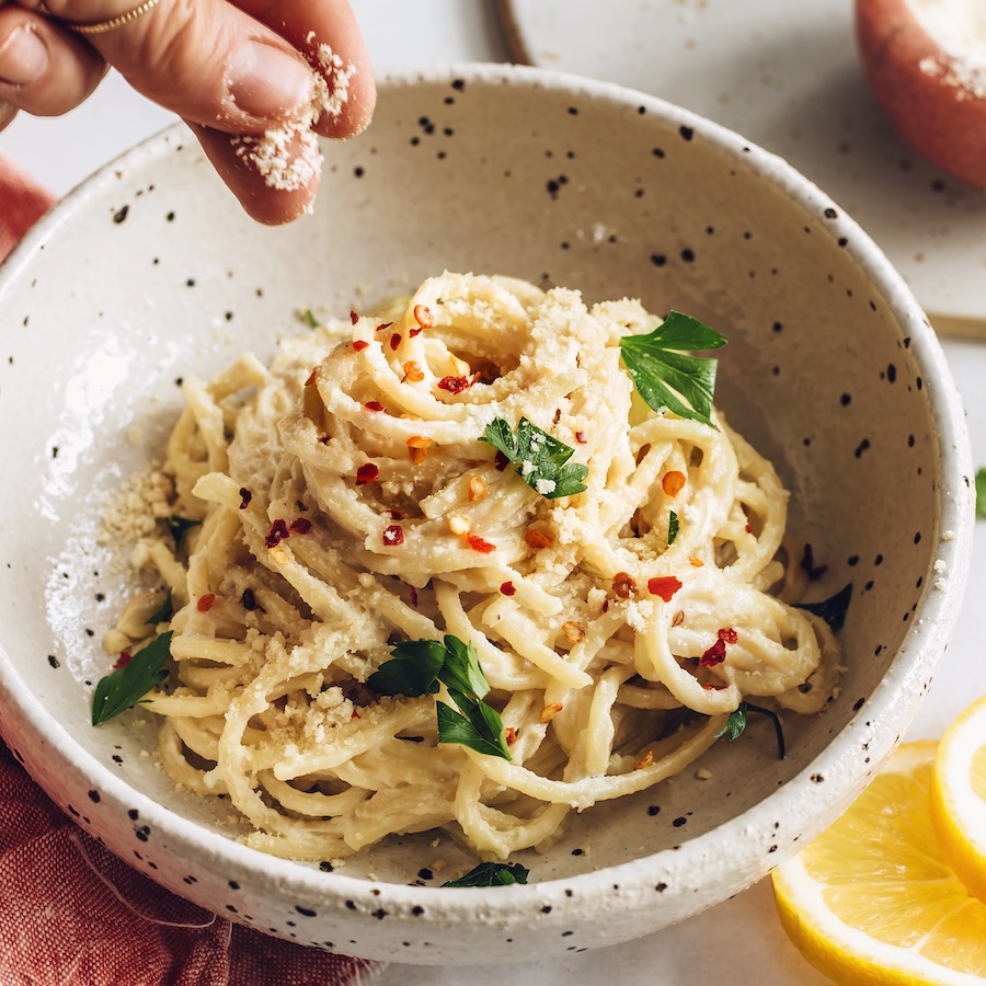Vegan Pasta Al Limone