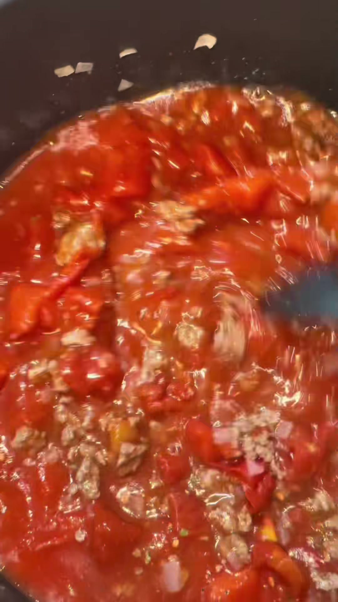 Spaghetti with Meat and Sausage Sauce