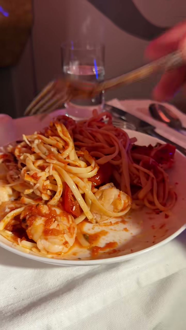 Emirates Business Class Food Review