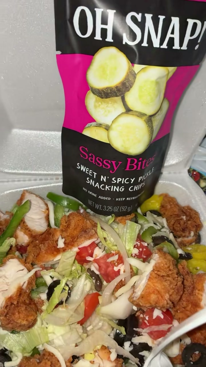 Crispy Chicken Salad