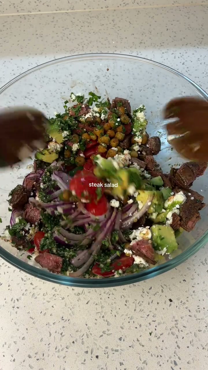 Chimichurri Steak Salad