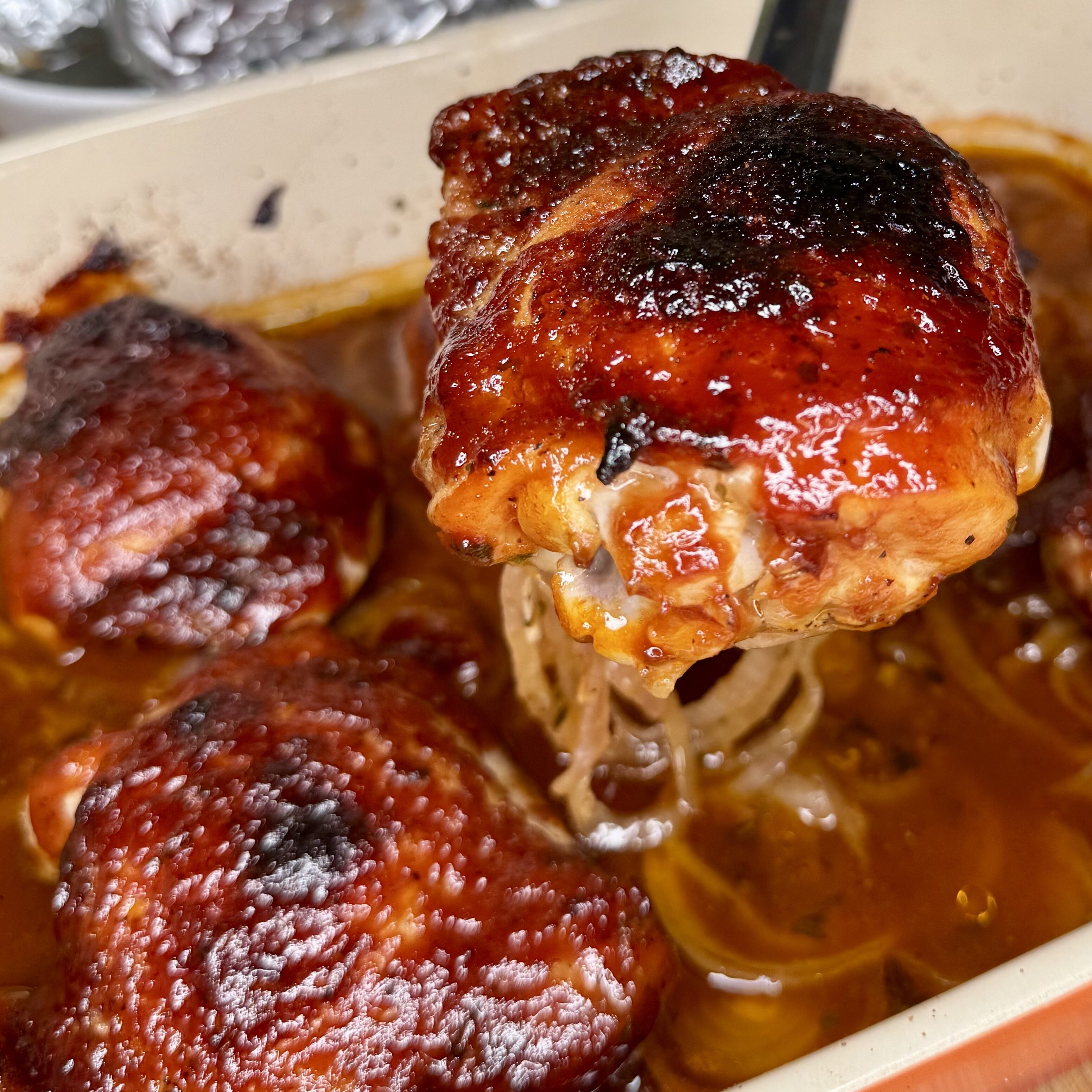 Sticky BBQ Chicken Bake