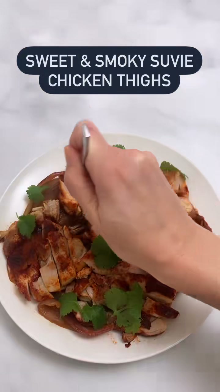 Sweet and Smoky Chicken Thighs