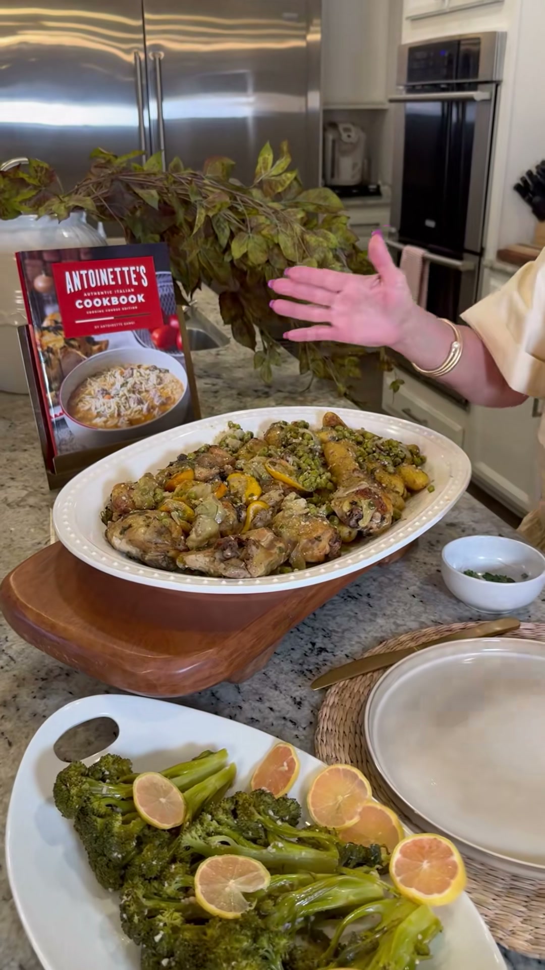 Roasted Chicken with Artichoke Hearts and Potatoes