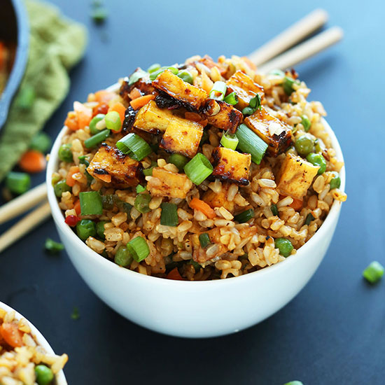 Easy Vegan Fried Rice