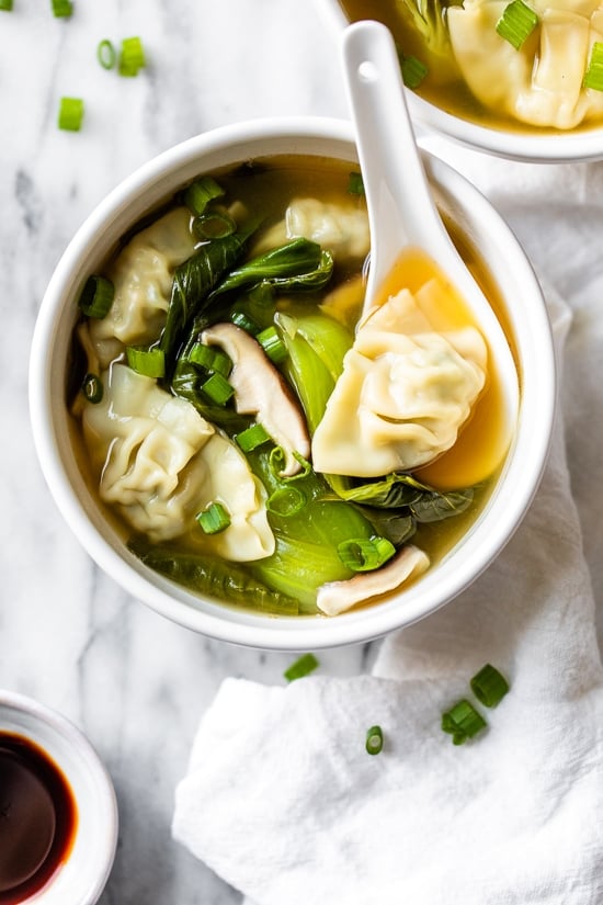 Homemade Wonton Soup