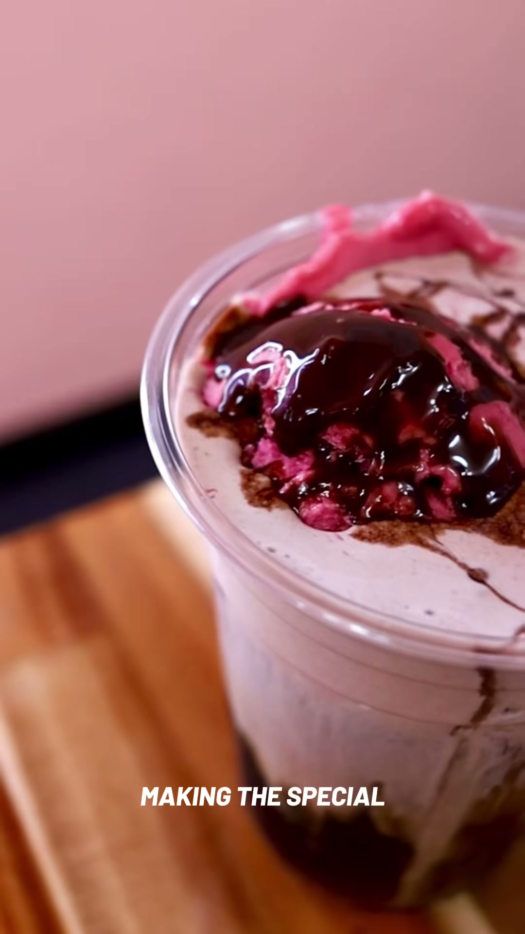 Raspberry Chocolate Truffle Affogato