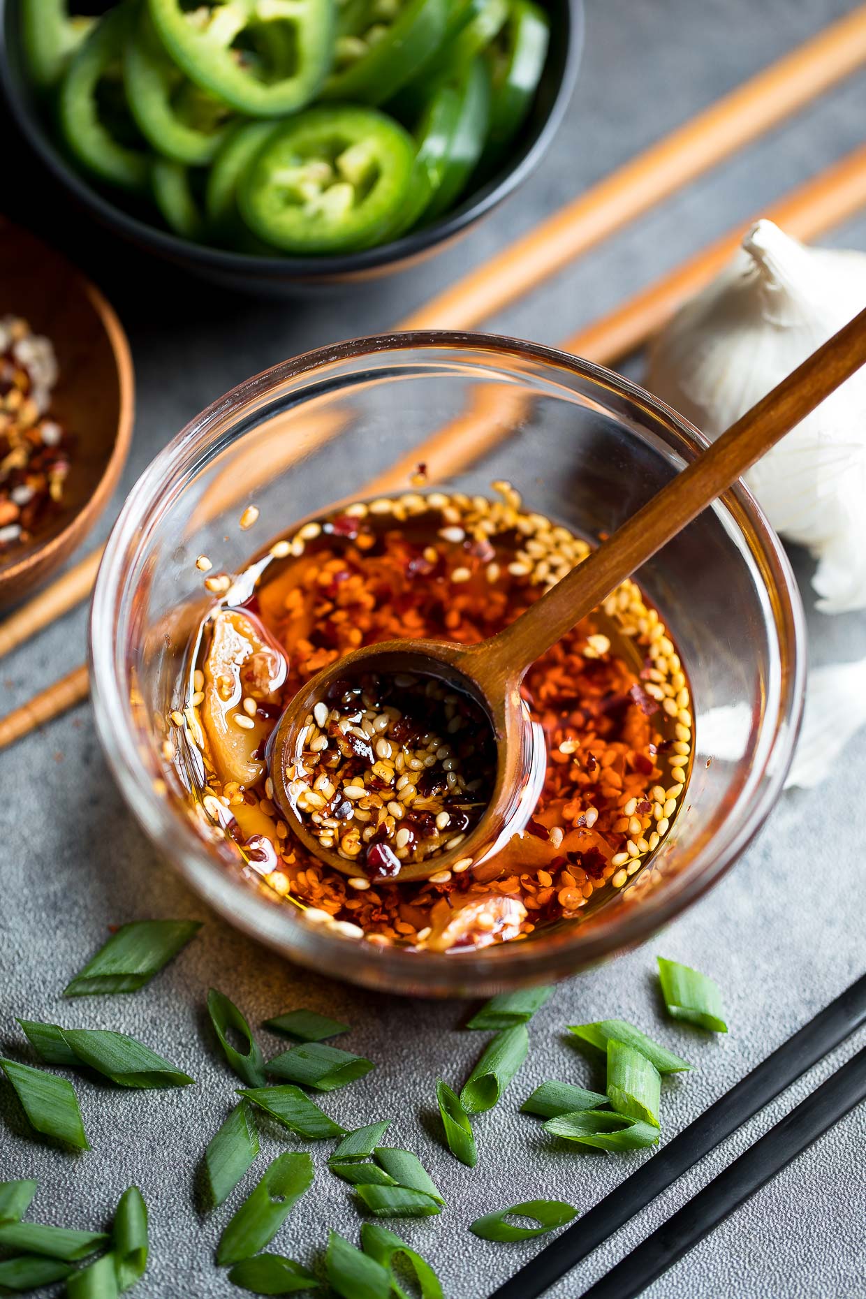 Spicy Garlic Chili Oil