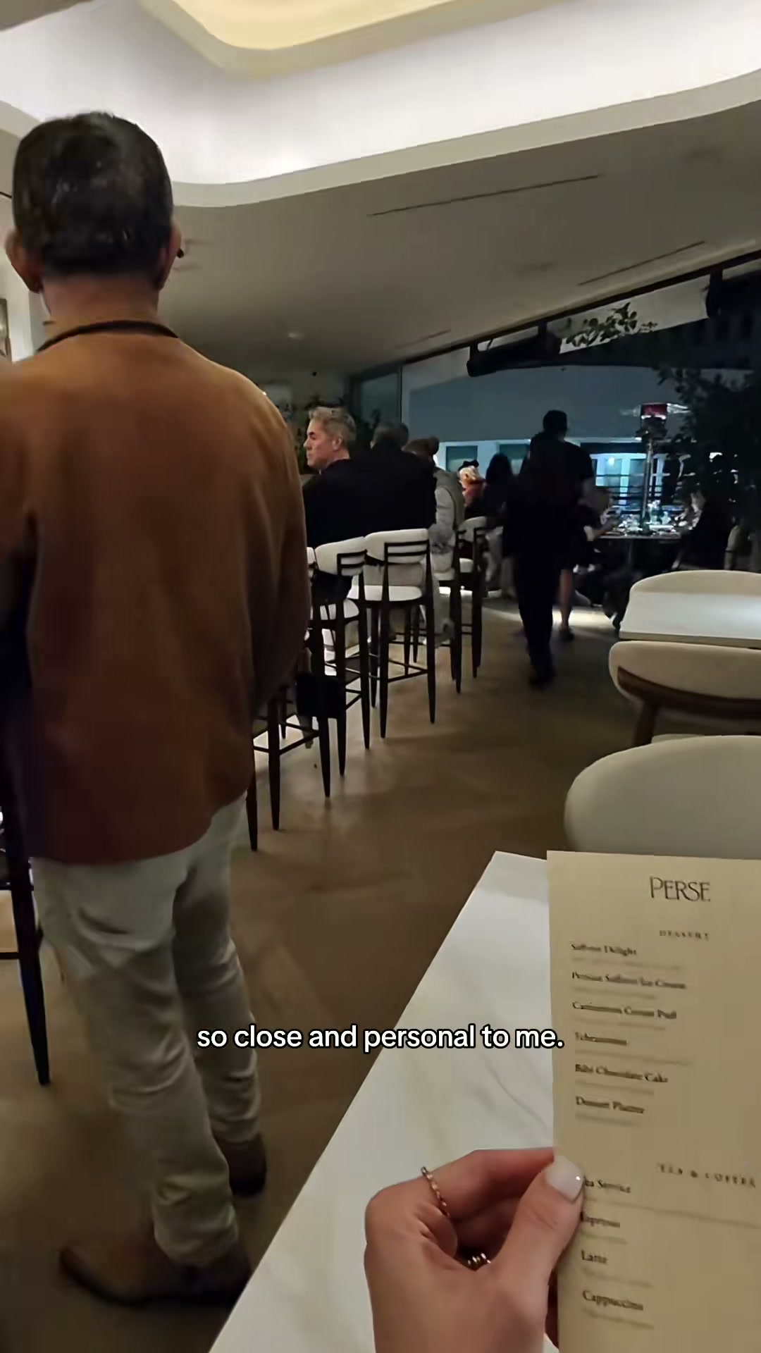 Solo Dinner at Perse Persian Fine Dining