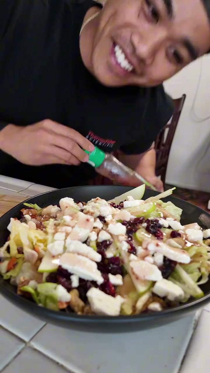 Walnut Cranberry Apple Salad