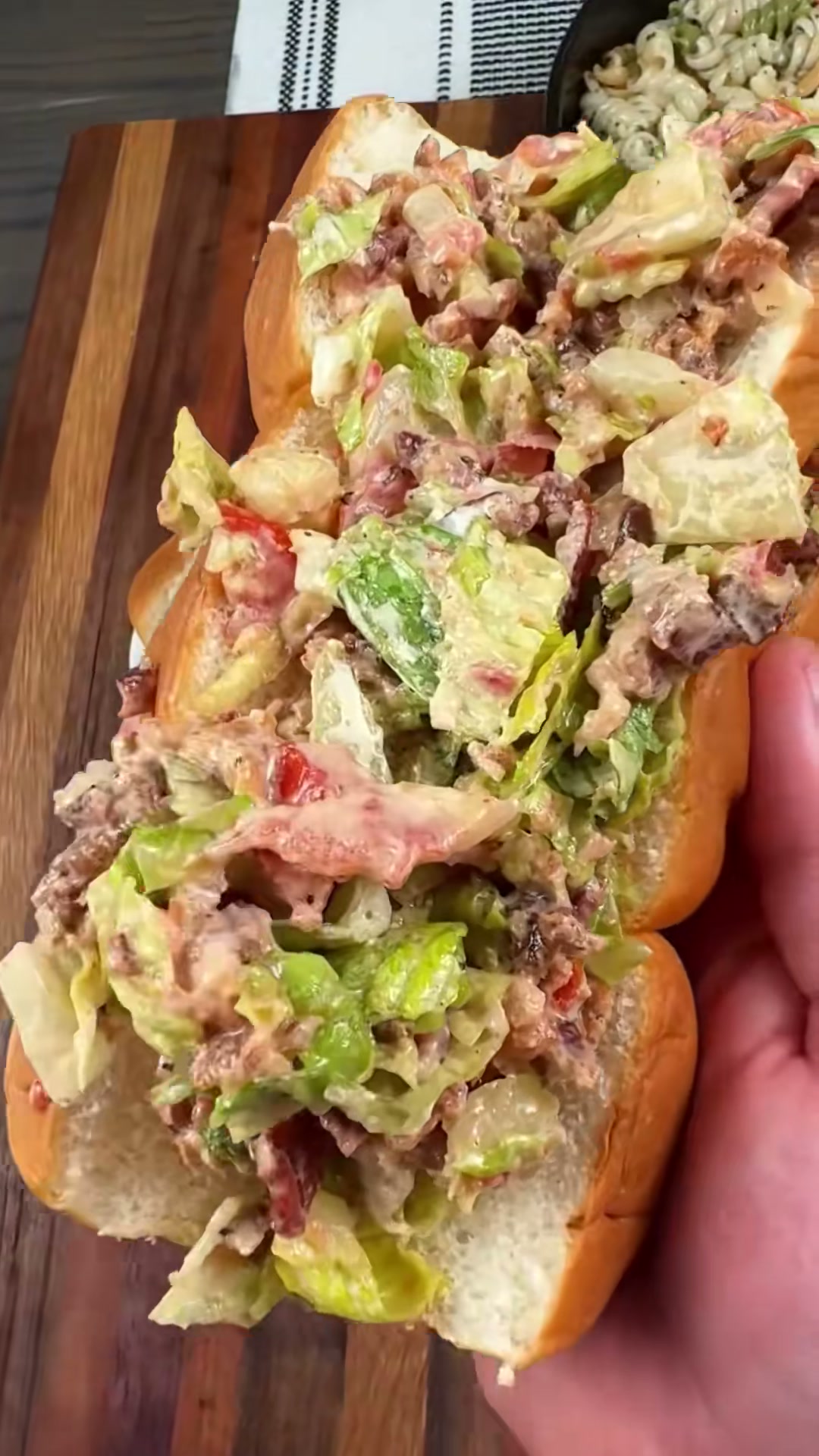 Chopped BLT Sandwiches