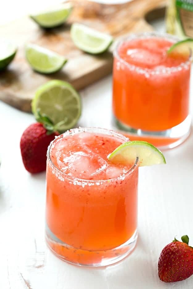 Strawberry Limeade Margarita