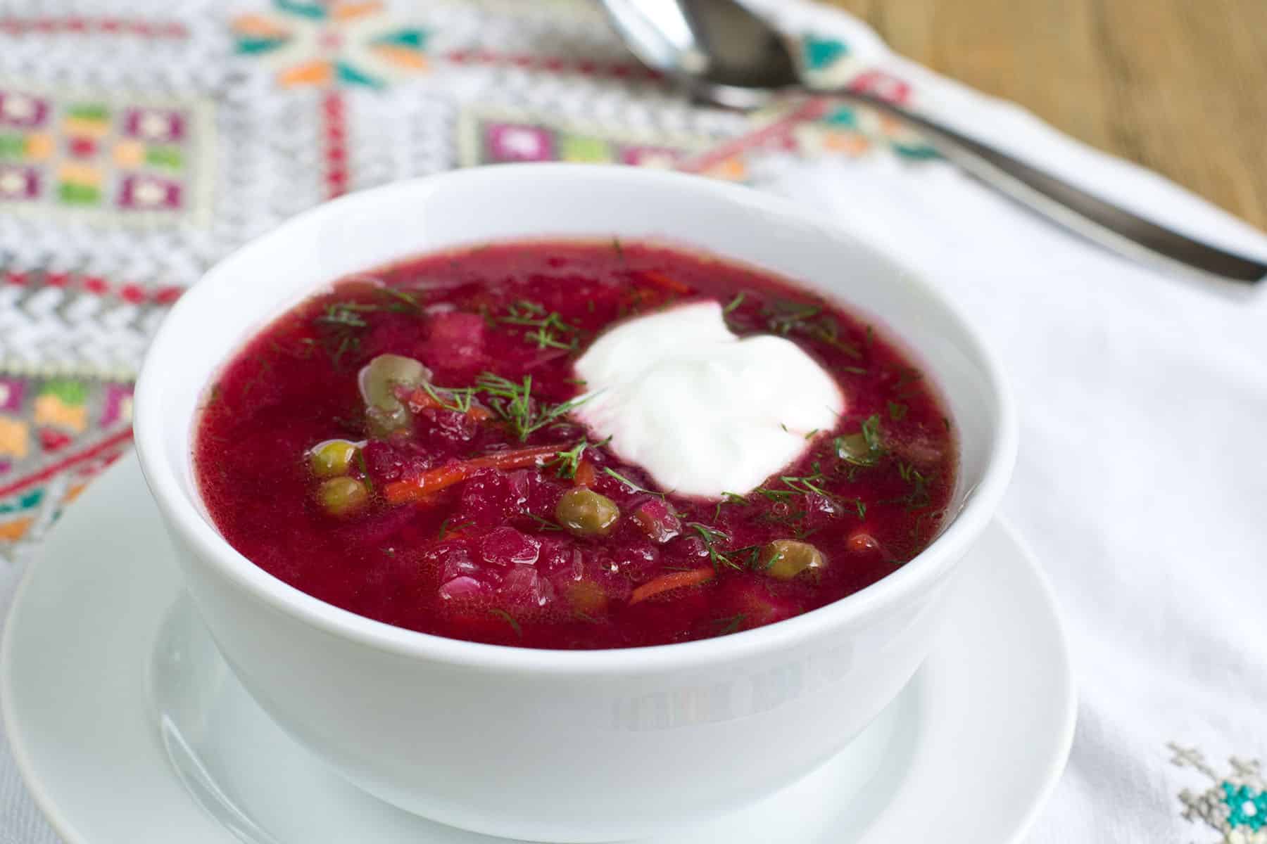 Easy Homemade Borscht