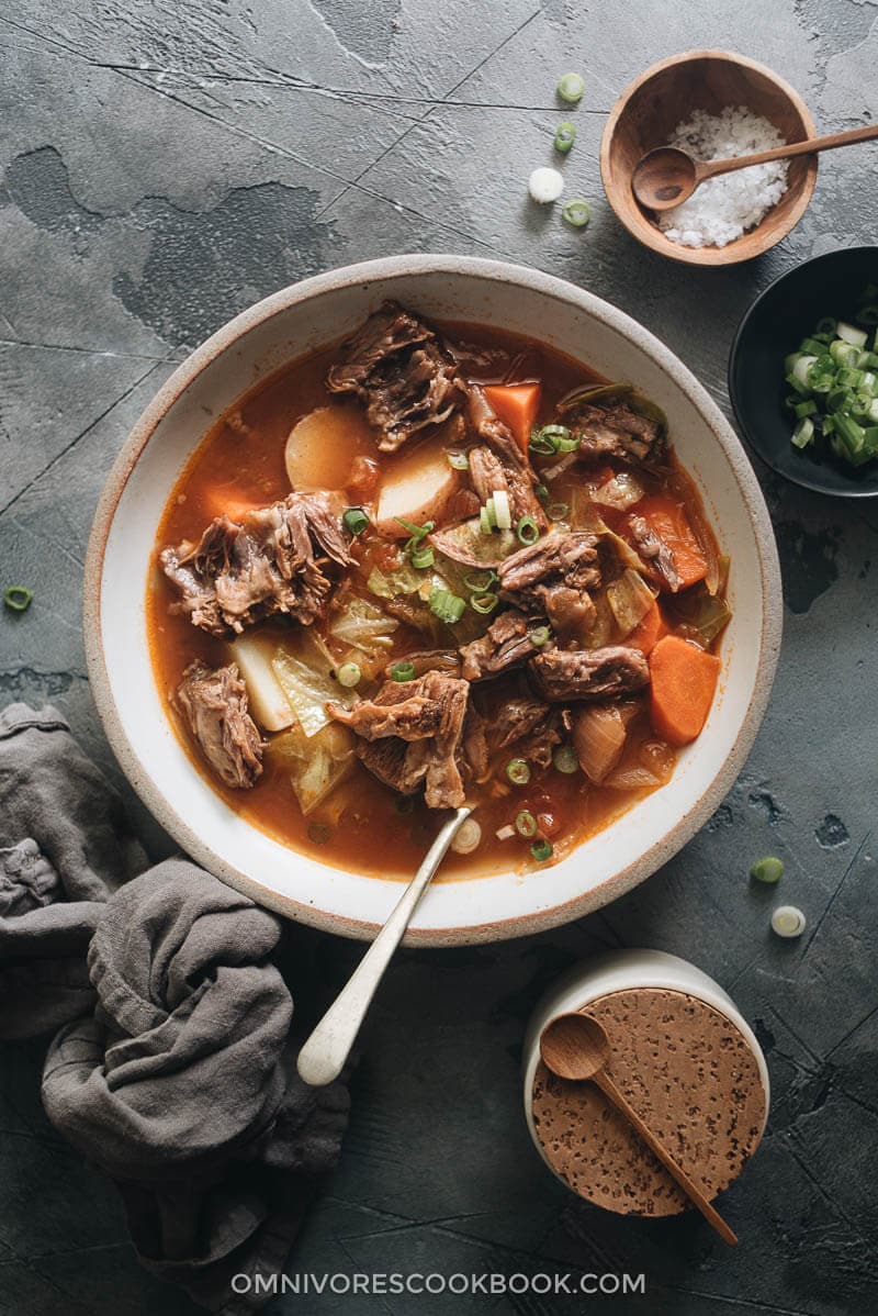 Oxtail Soup (An Recipe)