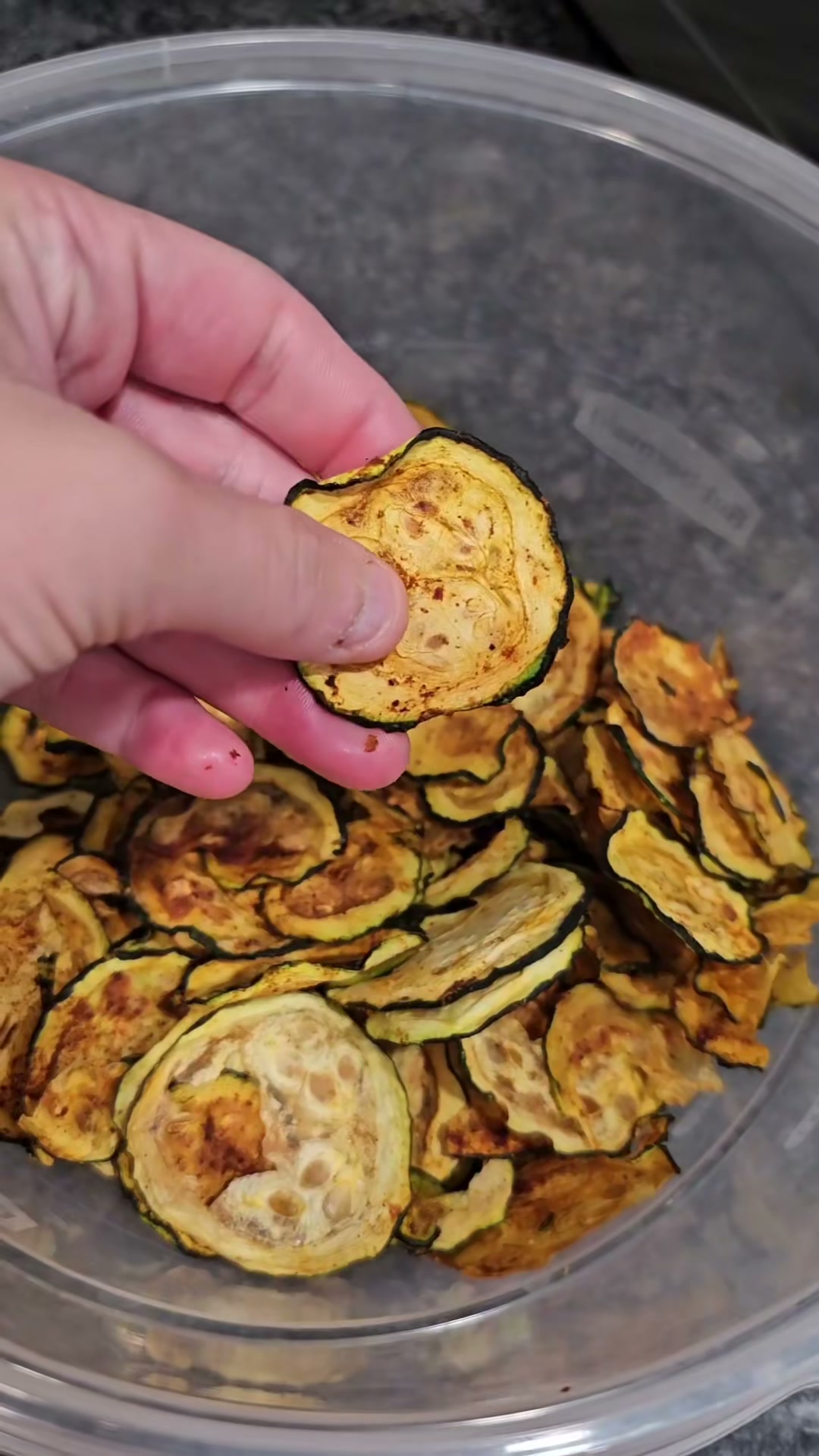 BBQ Zucchini Chips