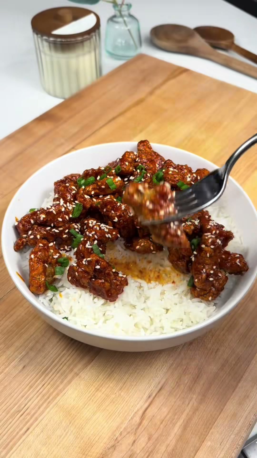 Korean Popcorn Chicken