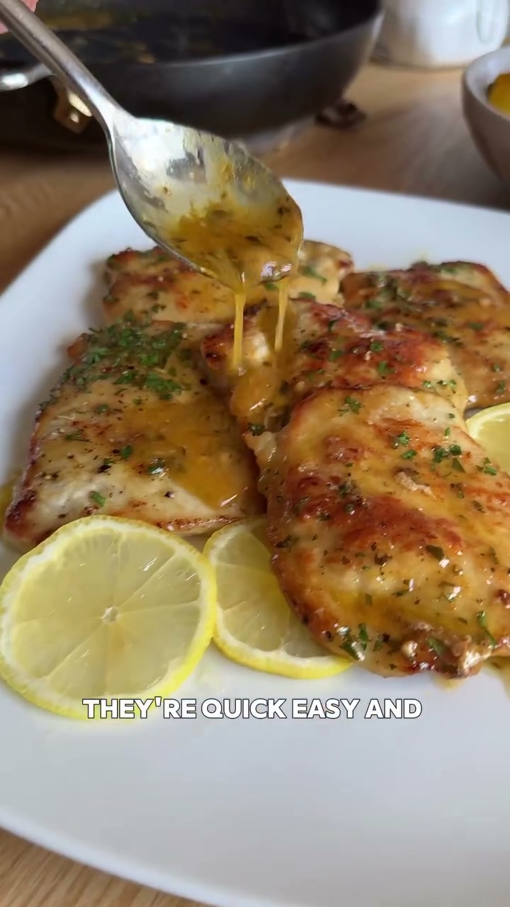 Lemon Butter Pork Chops