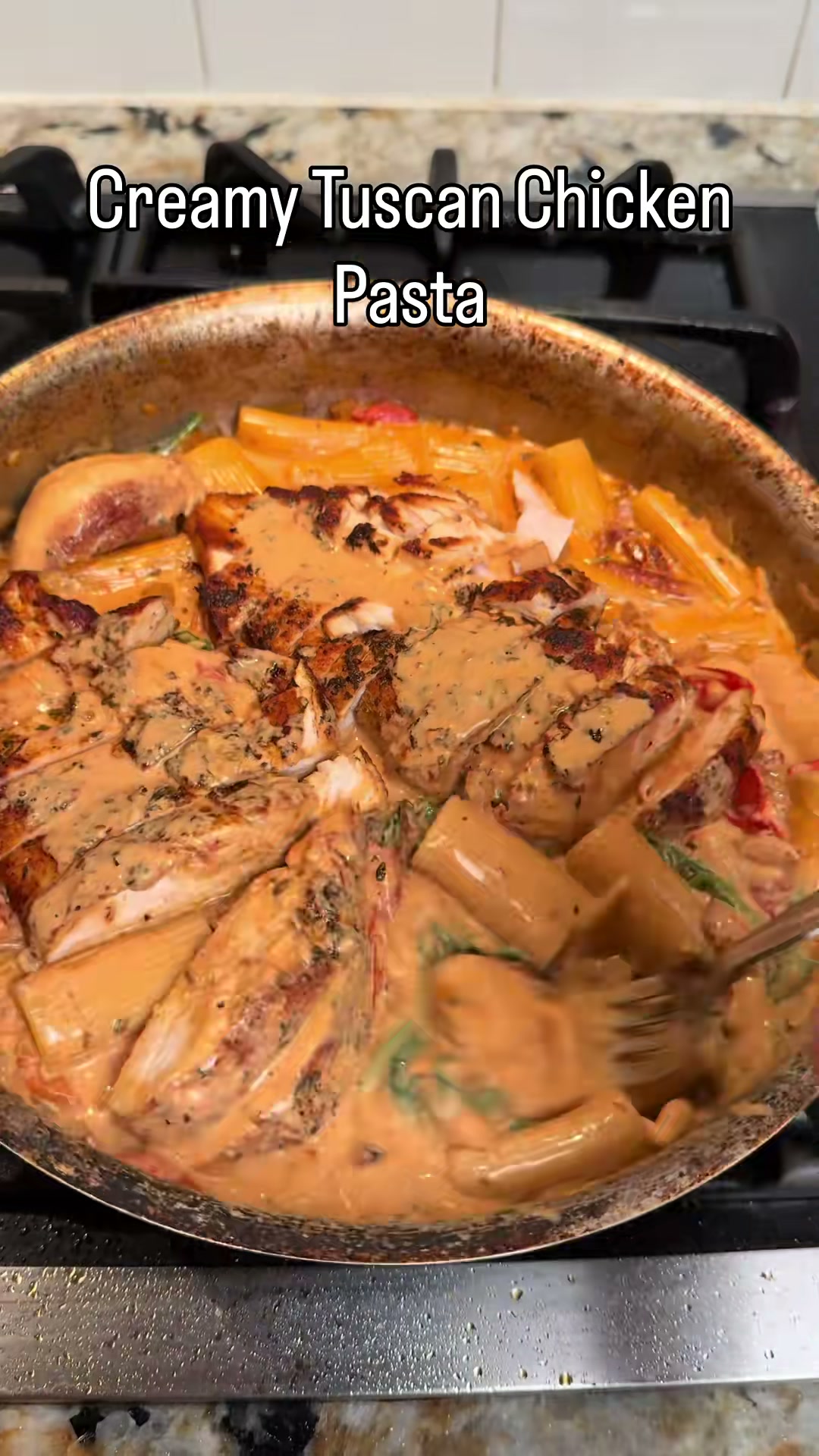 Creamy Tuscan Chicken Pasta