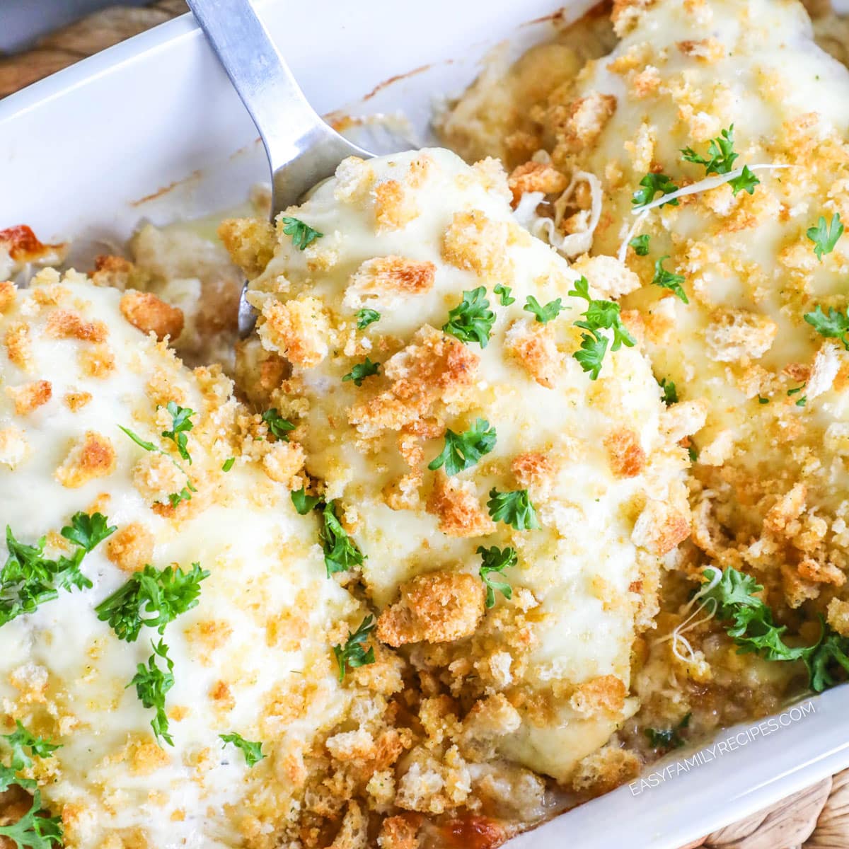 Baked Chicken Caesar