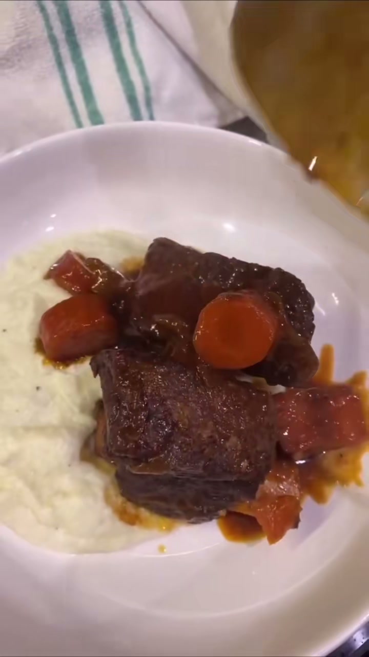 Red Wine Braised Short Ribs