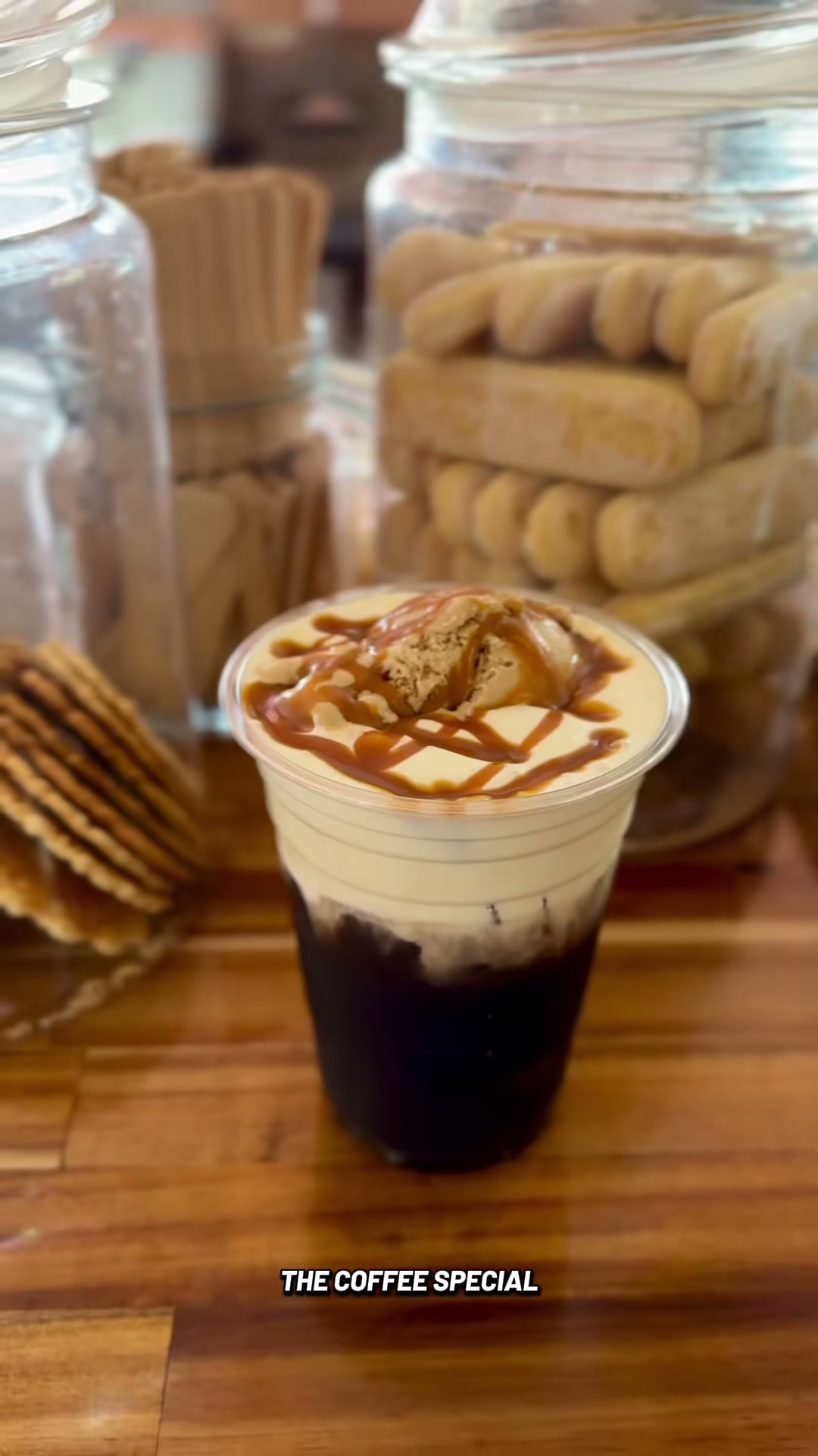 Salted Bourbon Caramel Cheesecake Cold Brew
