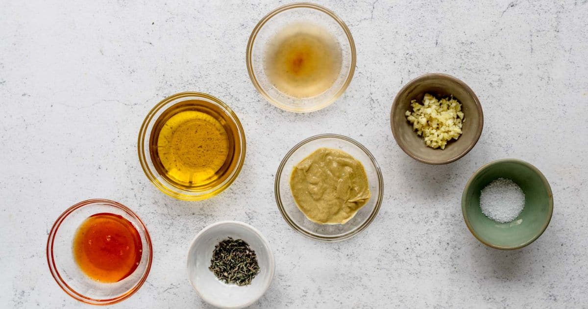 Hot Mustard Dressing