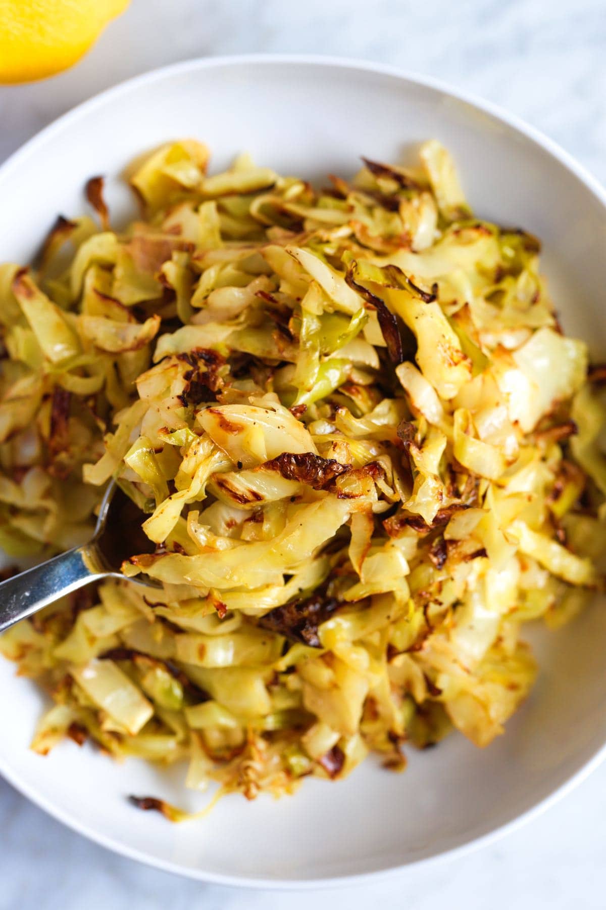 Easy Roasted Cabbage
