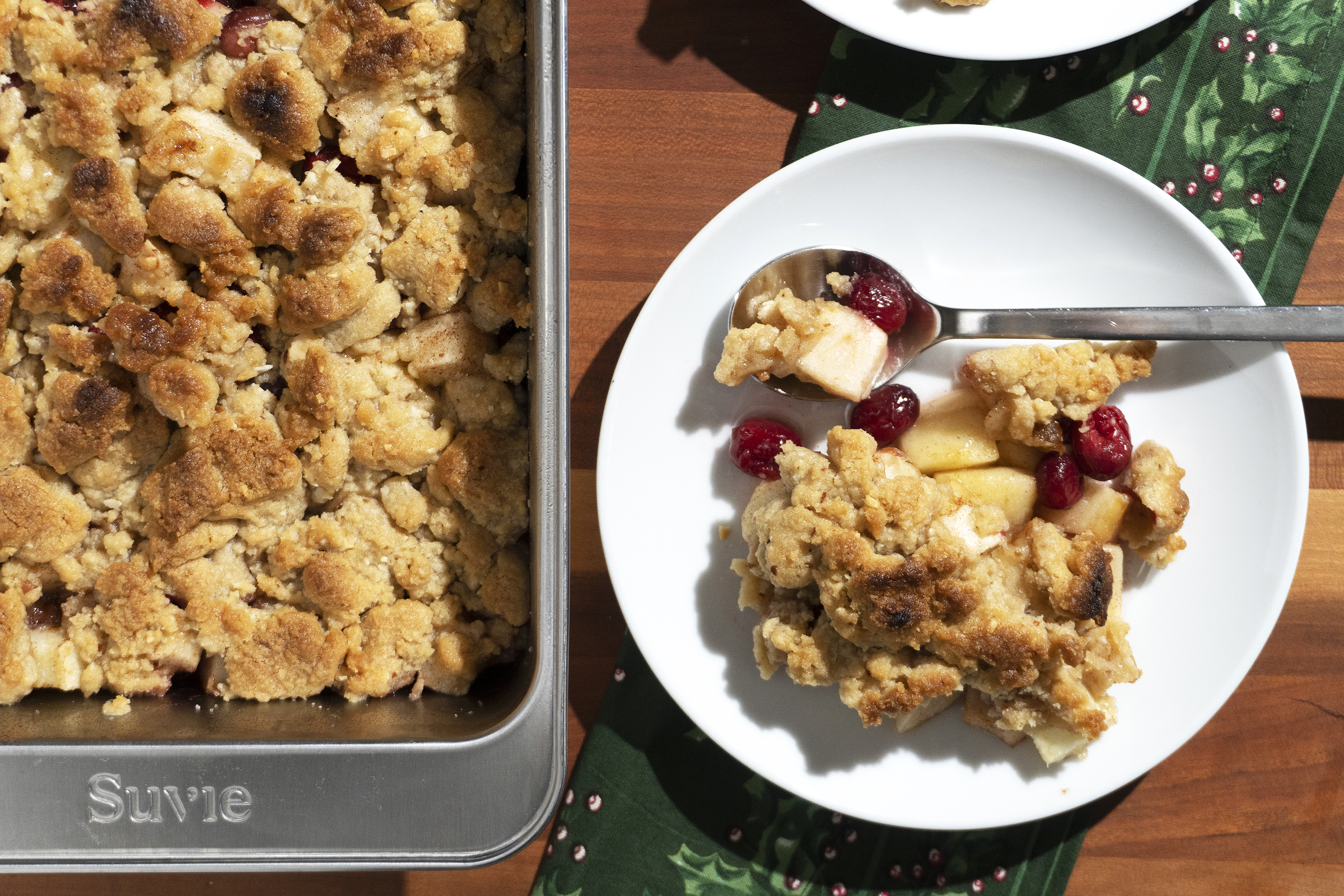 Cranberry Apple Crumble