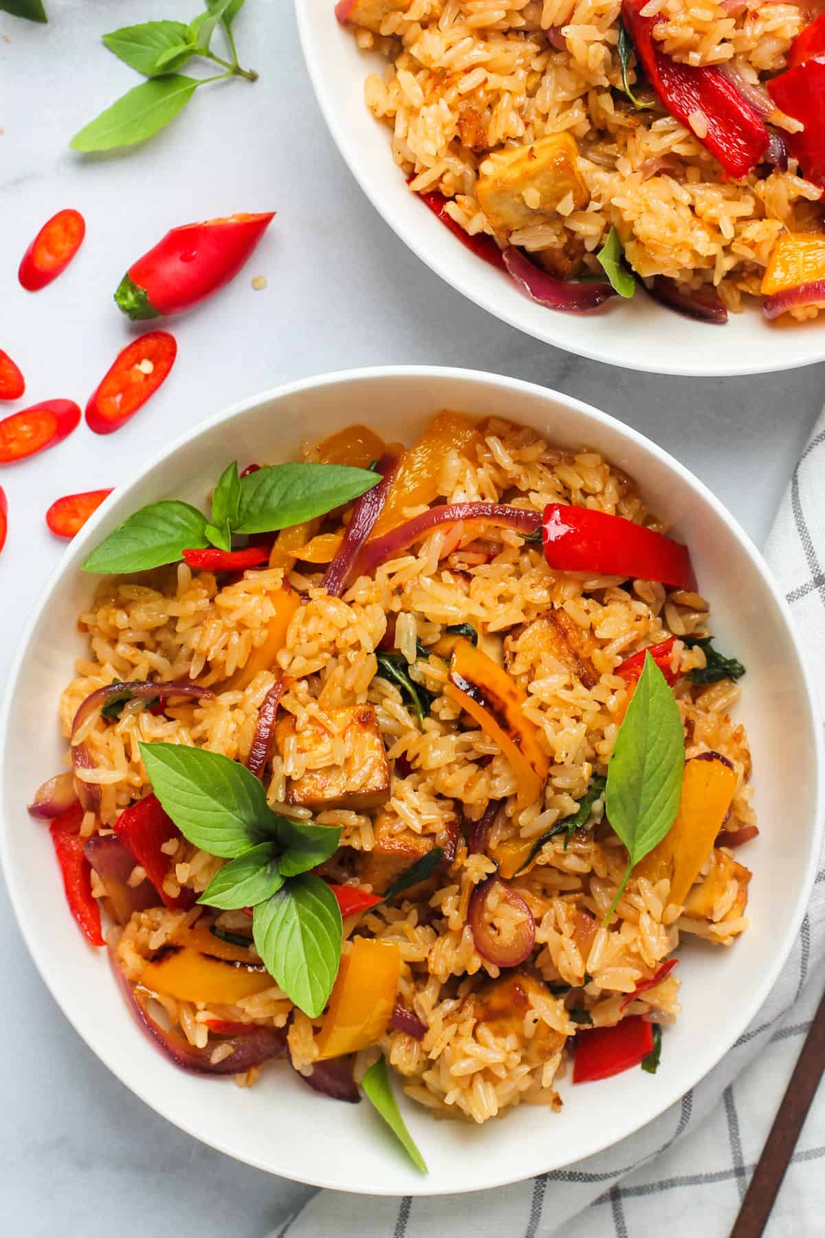 Thai Basil Fried Rice Recipe