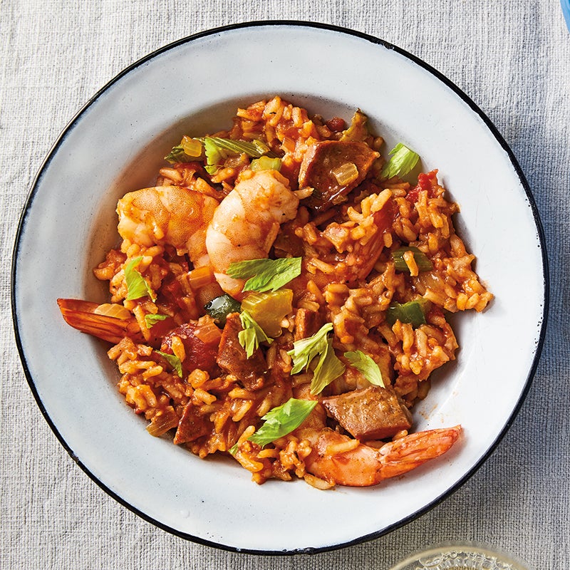 Shrimp and Sausage Jambalaya