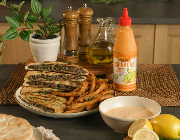 Lebanese Stuffed Pitas (Arayes)