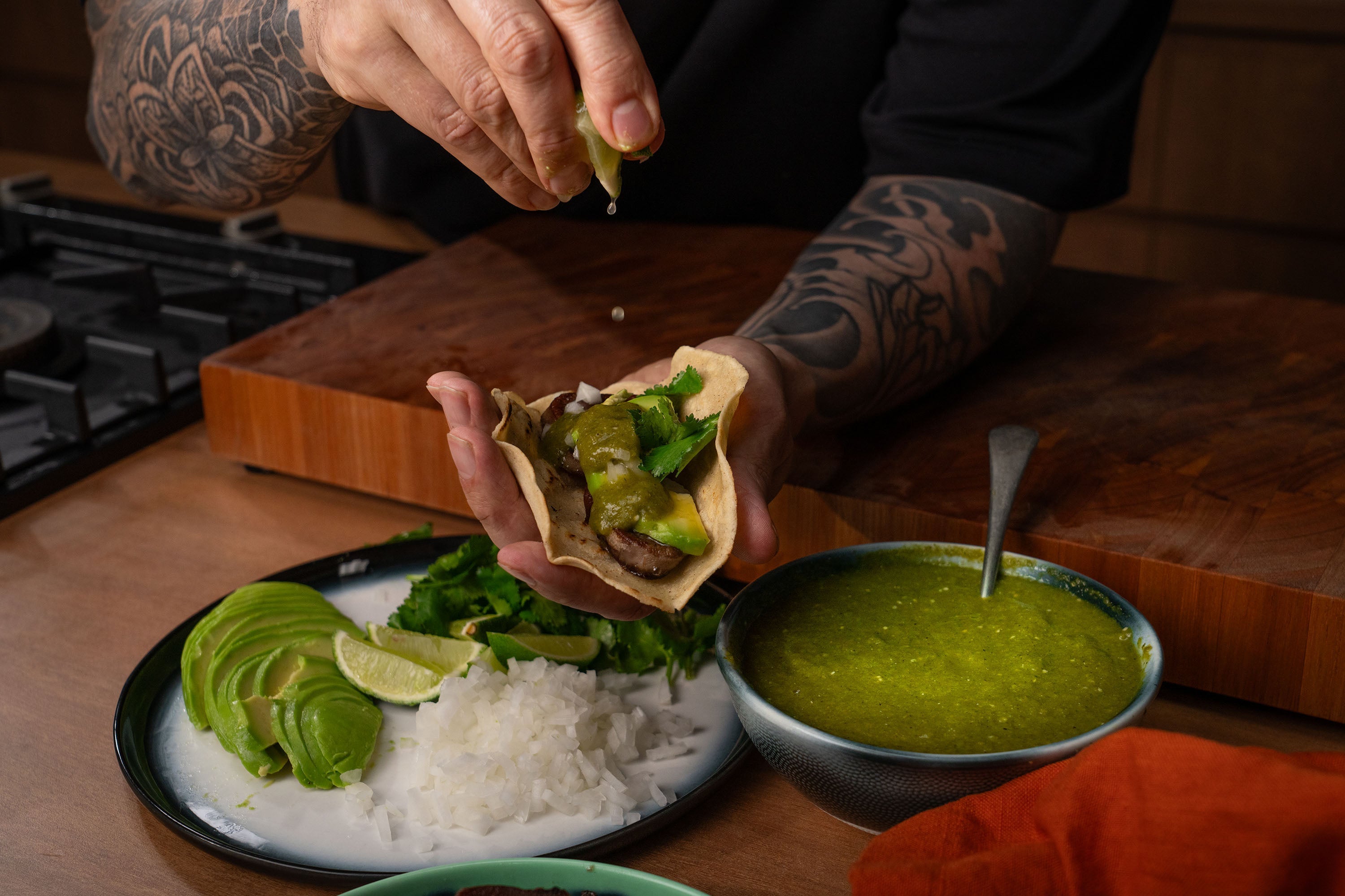 Beef Tongue Tacos (Tacos de Lengua)