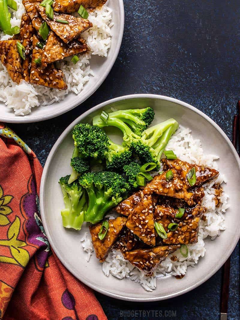 Sesame Tempeh Bowls