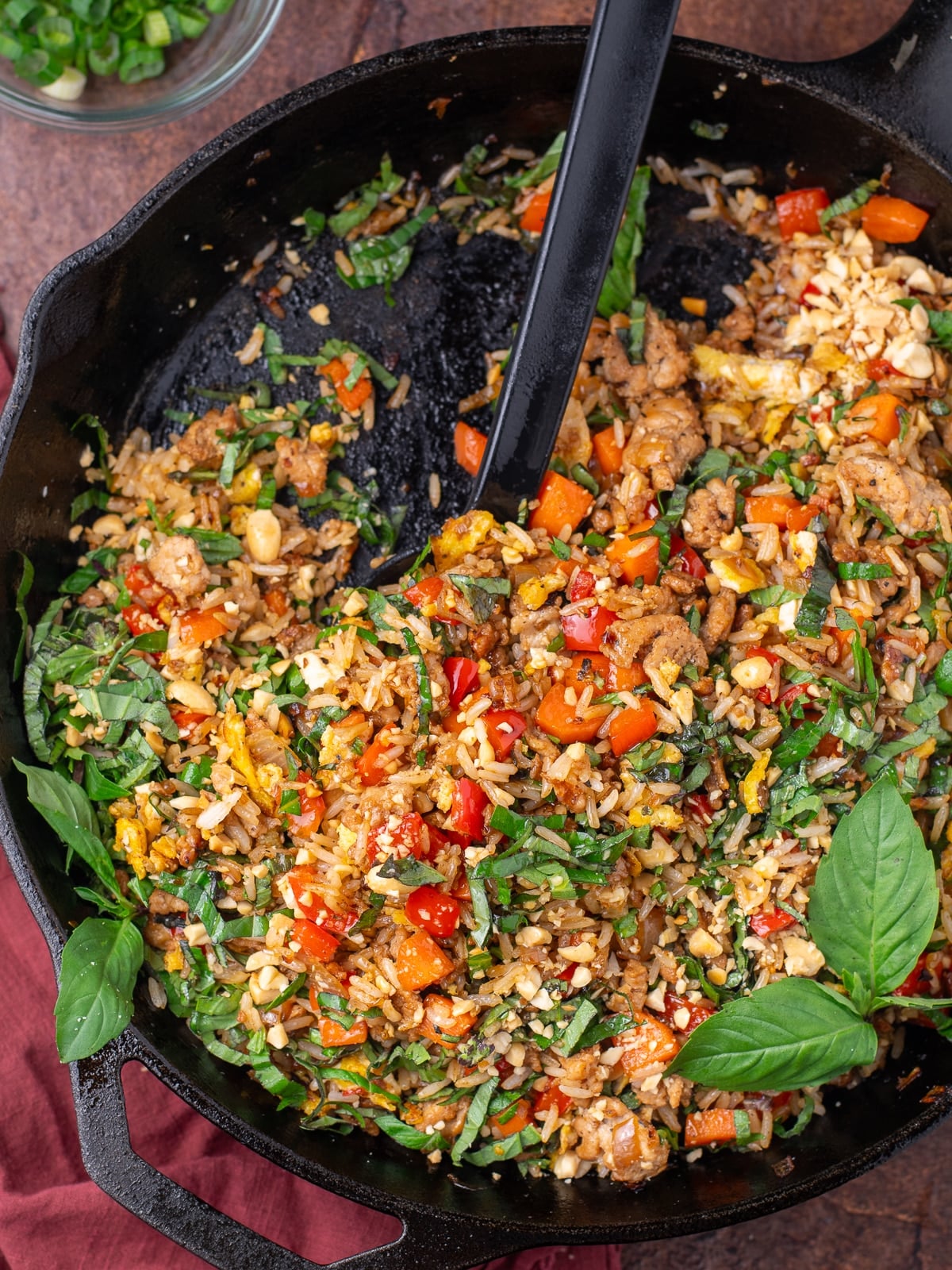 Thai Basil Chicken Fried Rice