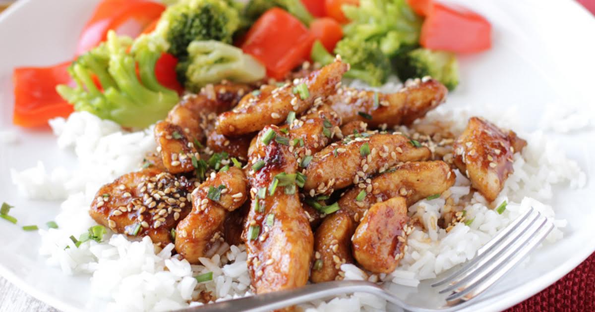 Low FODMAP Sesame Chicken - Delicious as it Looks
