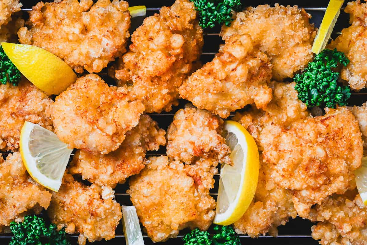 Ultimate Chicken Breast Karaage with Lemon