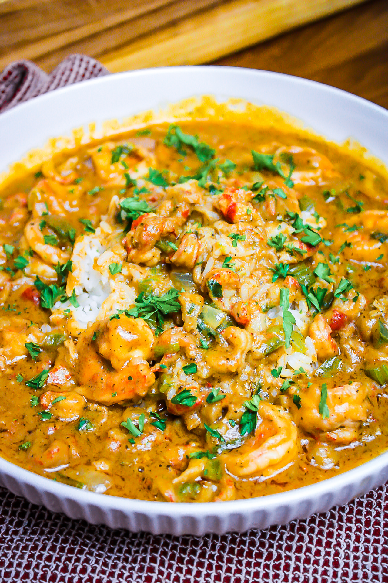 Shrimp & Crawfish Étouffée